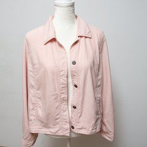 Liz Claiborne Old pink jacket size L